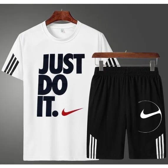 Combo Half T-Shirt And 3 Quarter Pants For Man