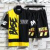 Combo Half T-Shirt And 3 Quarter Pants For Man