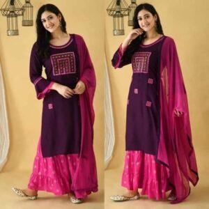 IMG-20250117-WA0081 সৃজা এম্বোডারি গারারা থ্রি পিস কালেকশন