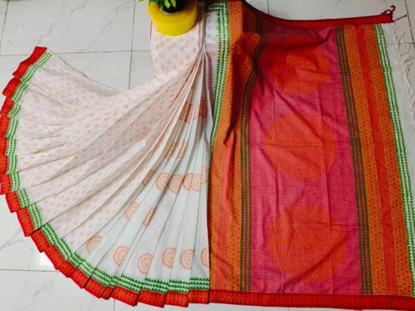 ☘প্রিমিয়াম সুতি শাড়ি
