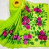 ☘হাফ সিল্ক শাড়ি