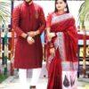 ☘ধুপিয়ান সিল্ক পাঞ্জাবি☘ধুপিয়ান সিল্ক শাড়ি