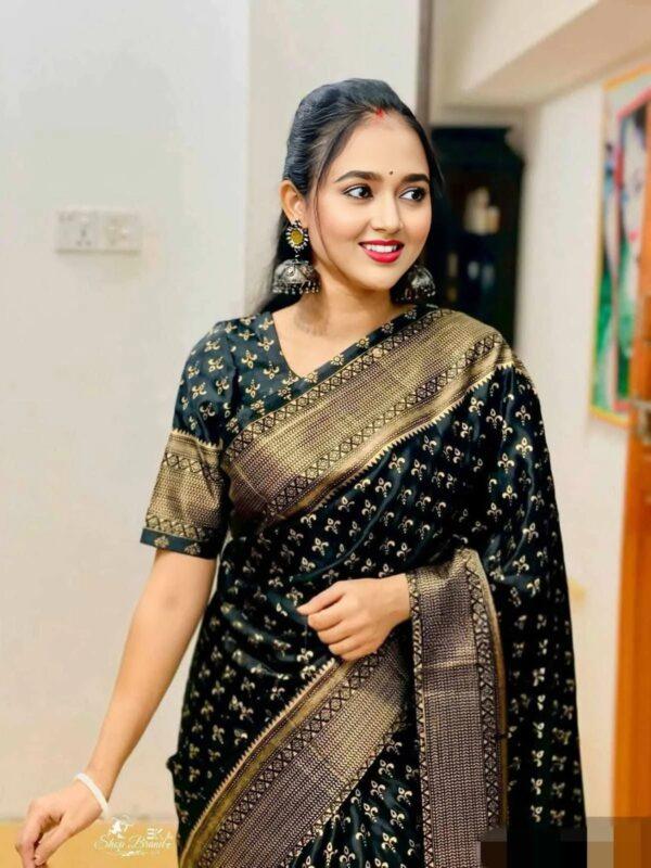 প্রিমিয়াম জাপানি সিল্ক শাড়ী
