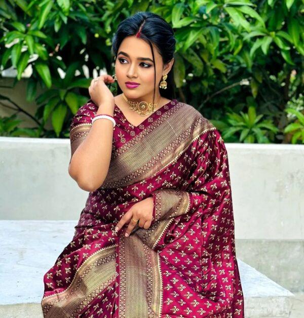 প্রিমিয়াম জাপানি সিল্ক শাড়ী