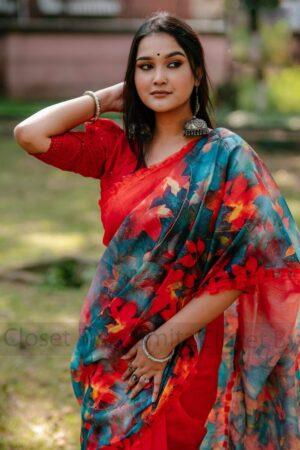 চান্দুরি সিল্ক নতুন শাড়ি