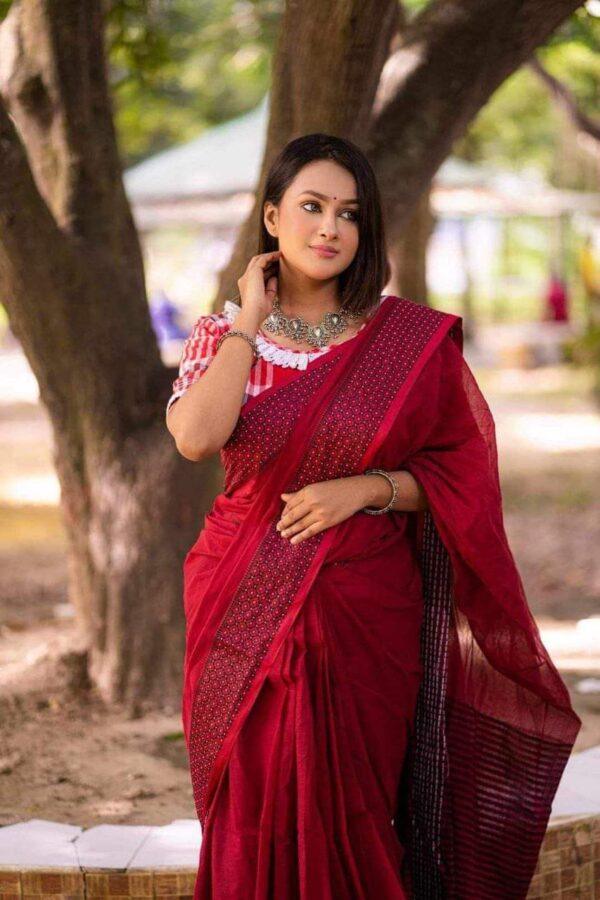 IMG-20250117-WA0010 Premium Quality Tangail Shari