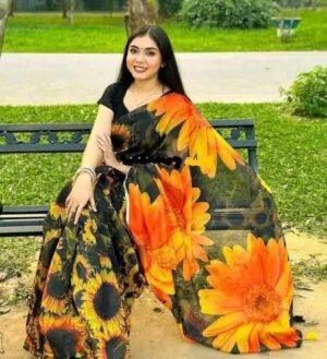 প্রিমিয়াম জাপানি সিল্ক শাড়ী