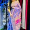 Premium Quality  Half Silk Shari