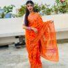 Premium Quality  Half Silk Shari