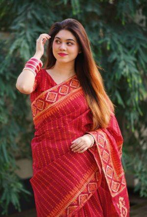 প্রিমিয়াম সেমি মসলিন শাড়ি