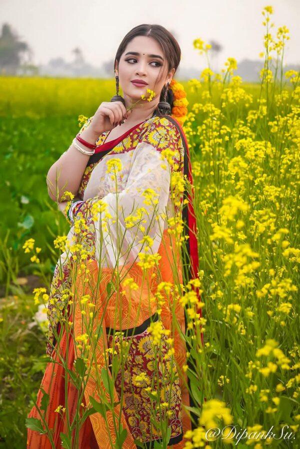 ওয়েলেস সফ্ট সিল্ক শাড়ি।