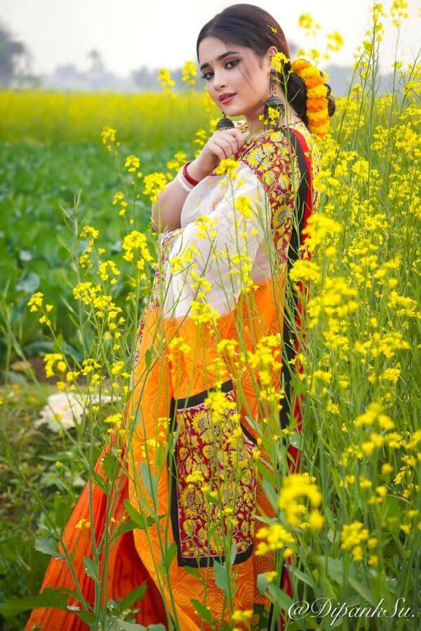 ওয়েলেস সফ্ট সিল্ক শাড়ি।