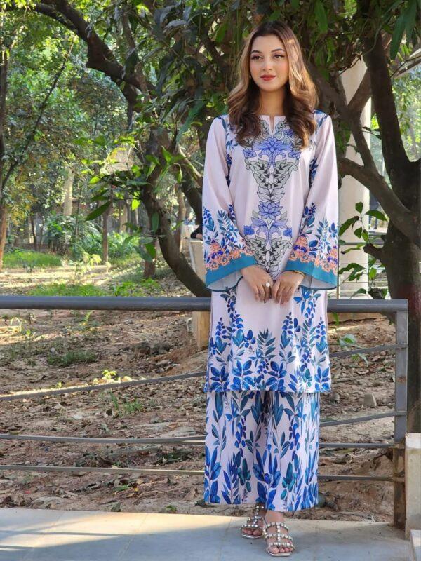 IMG-20250208-WA0187 Check and sleek majolica print co ord set