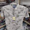 Luxury China Magnet Cotton Signature Half Sleeve Print Shirt