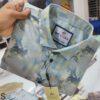 Luxury China Magnet Cotton Signature Half Sleeve Print Shirt