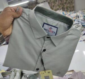 Luxury China Magnet Cotton Signature full Sleeve Print Shirt