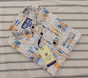 Luxury Popcorn full Sleeve Print Shirt