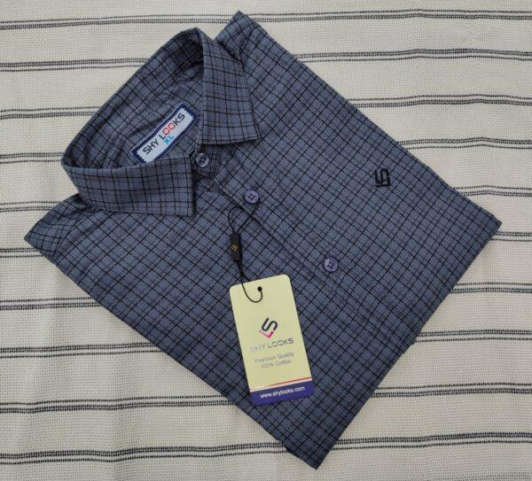 Cotton full Sleeve Check Shirt for Men's