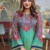 Check and sleek majolica print co ord set