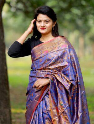 প্রিমিয়াম কাতান শাড়ি