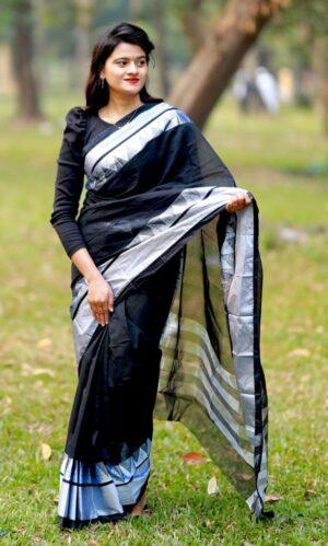 প্রিমিয়াম কাতান শাড়ি
