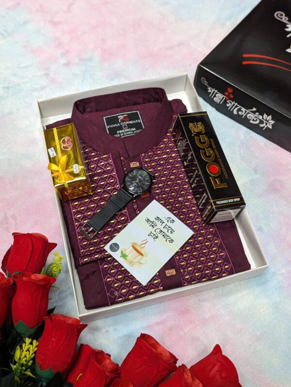 Premium Quality Panjabi Combo Set