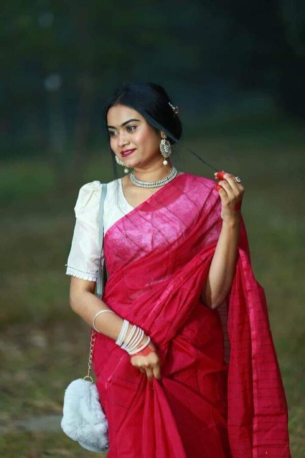 Premium Quality Chumki Shari