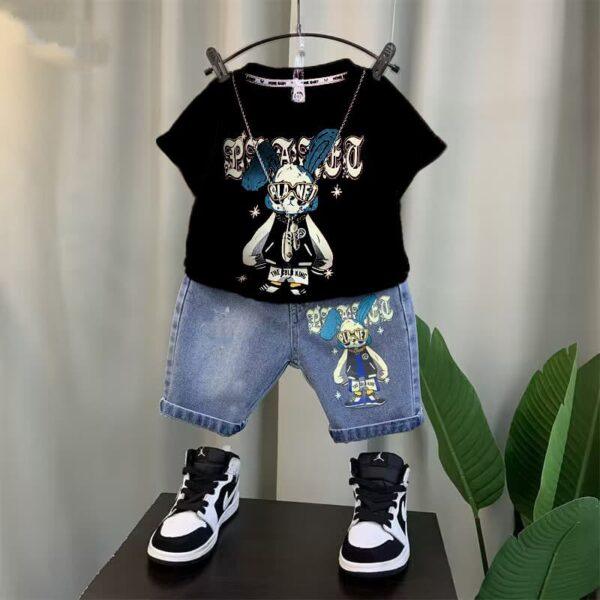 Summer Baby T-Shirt Pant Combo Set