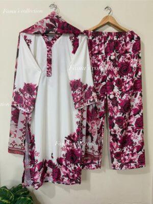 Digital printed 2 piece Set