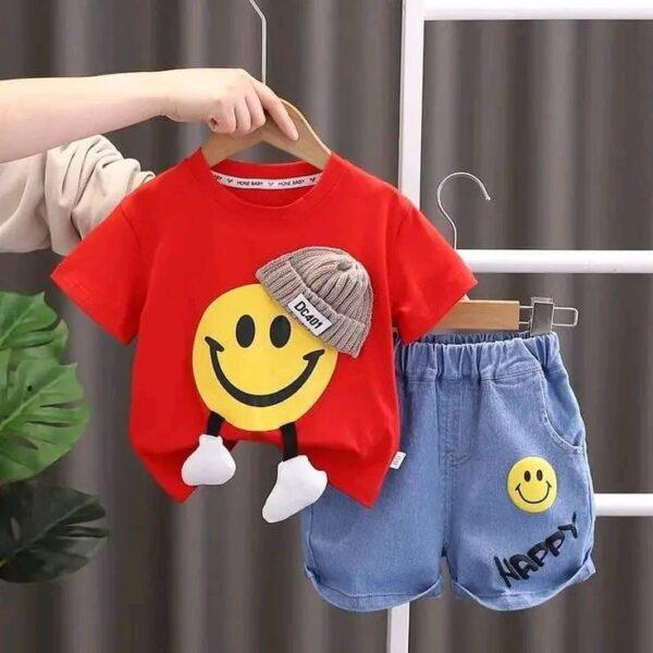 Summer Baby T-Shirt Pant Combo Set