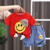 Summer Baby T-Shirt Pant Combo Set