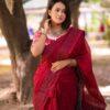 টাঙ্গাইল হাফ সিল্ক শাড়ি ।