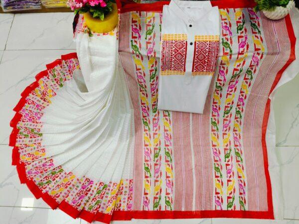 শুদ্ধতার প্রতিচ্ছবি সাদা কাপল ড্রেস!