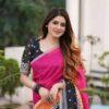 আদুরী প্রিমিয়াম চান্দুরি সিল্ক শাড়ি।