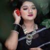 টাঙ্গাইল হাফ সিল্ক শাড়ি ।
