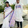 শুদ্ধতার প্রতিচ্ছবি সাদা কাপল ড্রেস!