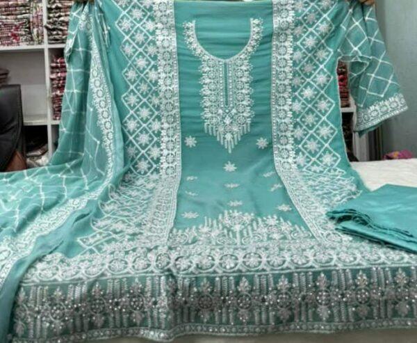 Indian Jorjat Three Piece