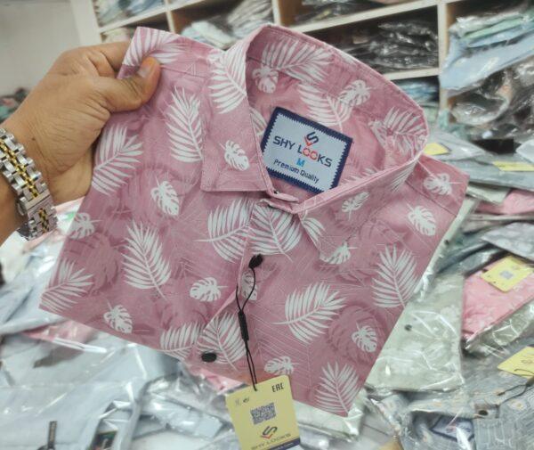 Pure Cotton full Sleeve Print Shirt for Men's