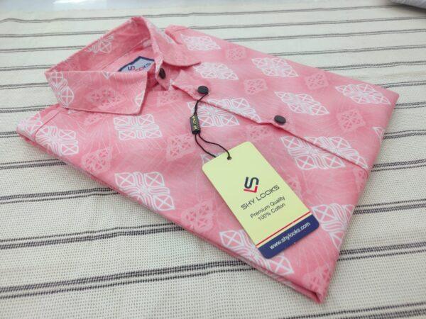 Pure Cotton full Sleeve Print Shirt for Men's