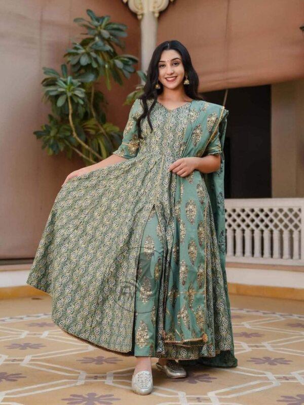 রেডিমেড এসি কটন গ্রাউন