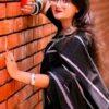 টাঙ্গাইল হাফ সিল্ক শাড়ি ।
