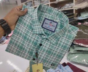 Cotton full Sleeve Check Shirt for Men's
