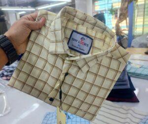Cotton full Sleeve Check Shirt for Men's