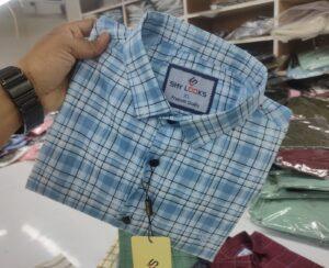 Cotton full Sleeve Check Shirt for Men's