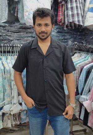 Dropped Shulderd Half Sleeve Shirt for Men's