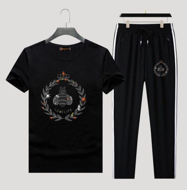 T-Shirt +Trouser Combo Set For Men