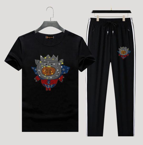 T-Shirt +Trouser Combo Set For Men