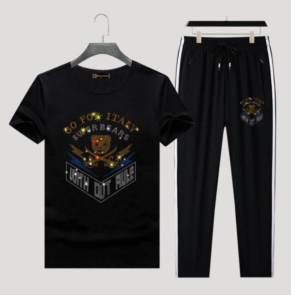 T-Shirt +Trouser Combo Set For Men