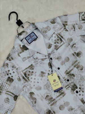 Trendy Popcorn Dropped Shulder Half Sleeve Shirt