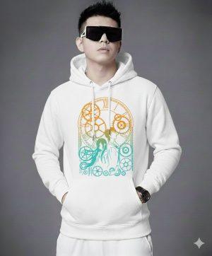Drop Shoulder Hoodie for Men and Women